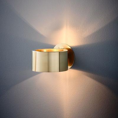 China Modern Modern Iron Wall Lamp Gold Wall Light Fixture For Bedside Hallway Bathroom Decor Lights Industrial Sconces One Drop Shipping for sale