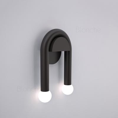 China One Drop Shipping Modern Wall Lights Simple Modern Wall Lights Iron Art Fixtures For Bedroom Bedside Living Room Hallway Led Sconces for sale