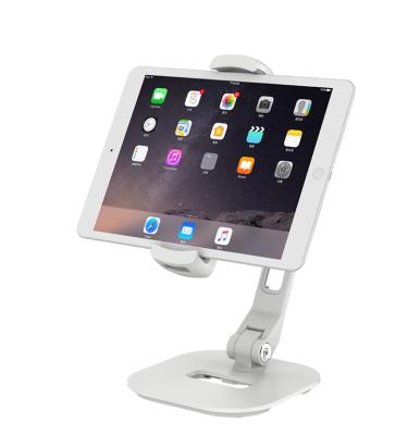 China 360 Degree Rotating Universal Metal Aluminum Alloy Tablet Stand Smartphone Holder for Phone and Protection Adjust Phone Holder for sale