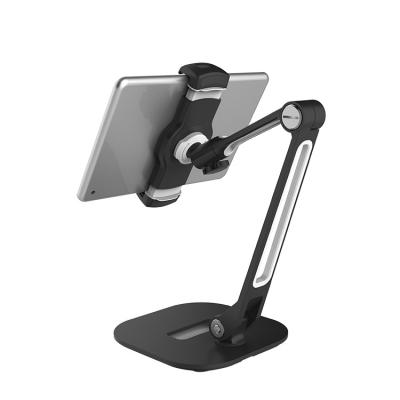 China Wholesale Universal Adjustable Rotating Tablet Stand Tablet Holder 360 Degree Rotating Detachable Mount for Ipad Phone Accessories for sale