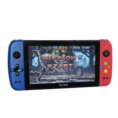 China Game Playing PS7000/Q900 7 Inch Handheld Portable Game Console 64GB For MAME/CPS/SegaMD Handheld Game Player for sale