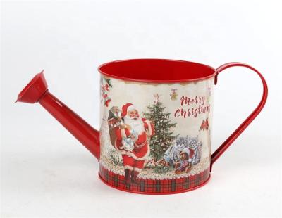 China Modern Christmas Galvanized Watering Can for sale