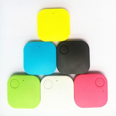 China Bluetooth Finder App Control Phone Smart Wireless Anti-lost ABS Square Tracker Slim Key Finder for sale