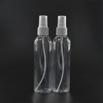 China High Grade Small Size Unique Pet Spray Cosmetic White Frosted Luxury Empty Plastic Bottles for sale