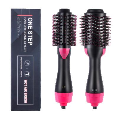 China One Step Volumizer Ionic Hair Dryer Rotating Hair Dryer Hot Brush Professional Airbrush Blow Dryer Comb for sale