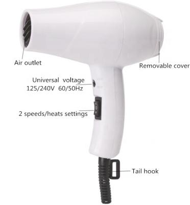 China Other Factory Supply Travel Size Hair Dryer For Hair Styling To Use 1000w Dual Voltage Hair Dryer Wholesale Home Use Mini Hair Dryers for sale