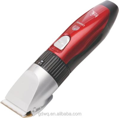 China Safety Wholesale Electric Rechargeable Professional Hair Clippers with Factory Price for sale