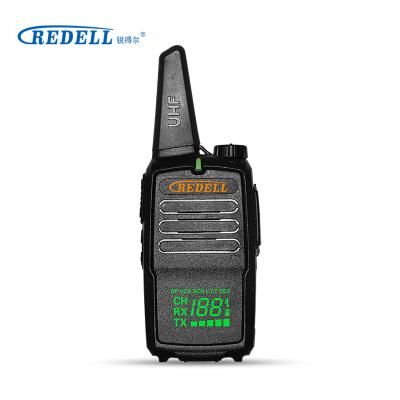 China Newest Display Screen LED Hidden Cheap Walkie Talkies For Kids FM Transceiver 1000mAh for sale