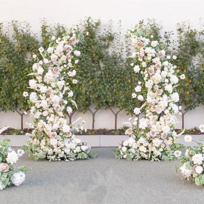 China Wedding decoration KCFA-016 original design new most popular greenery flower arch for wedding decoration for sale