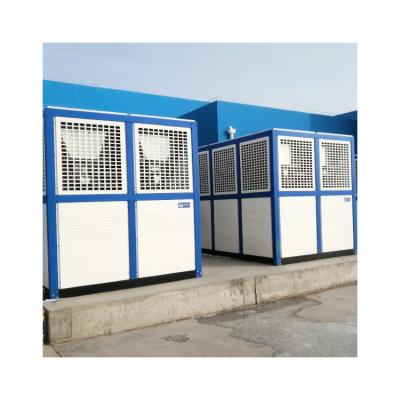 China Customize Water Cooled Large Ice Maker Dairy Farm Chiller Water Cooled Refrigerator for sale