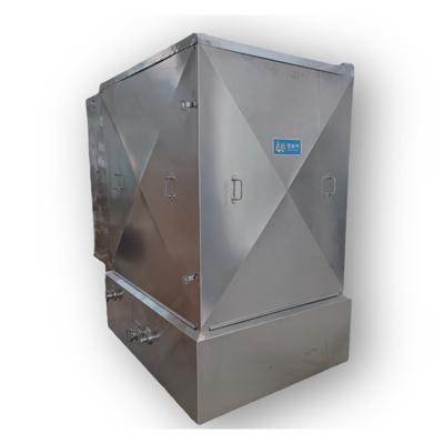 China Customize High Heat Exchange Performance Electroplate Type Dairy Chilled Water Chiller for sale