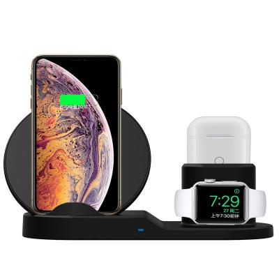 China Hot Smart Watch Factory Sales Modern Design Dock Stand Holder for Apple Watch High Quality 3 in 1 Wireless Charger for sale