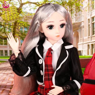 China Wholesale Movable 18 45cm DIY TOY Ucanaan Makeup Dress Ball Ball Free Shipping Cheap 1/4 Bjd Doll for sale