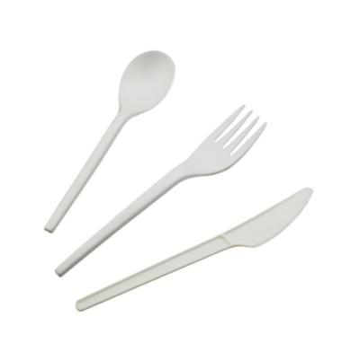 China CPLA Disposable Cutlery Set Compostable Cutlery Biodegradable Set Cutlery for sale