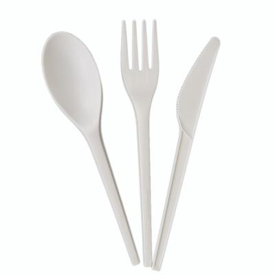 China Factory Price Modern And Classic Biodegradable Cornstarch Pla Cutlery for sale