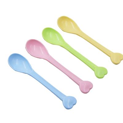 China Disposable Cheap Disposable Spoon PP Color Cheap Spoon Disposable Spoon for sale