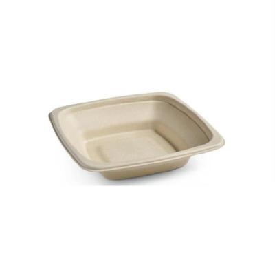 China Disposable Disposable Sugar Cane Soup Bowl Bagasse Takeout Bowl For Dinner for sale