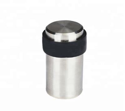 China Cylindrical Stainless Steel Door Floor Stopper for sale