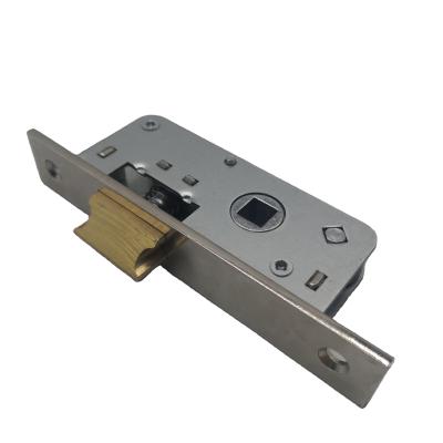 China Euro market door hardware deadlock passage function countercurrent 20mm small size modern small size ML-28 mortise lock for sale