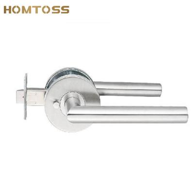 China Modern Bathroom Bk Feature With LLS03 Privacy Lock And Stainless Steel Pin Door Lockset Handle for sale