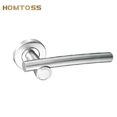 China Modern Heavy Solid Door Lock SSLH13 Stainless Steel Lever Door Handle for sale