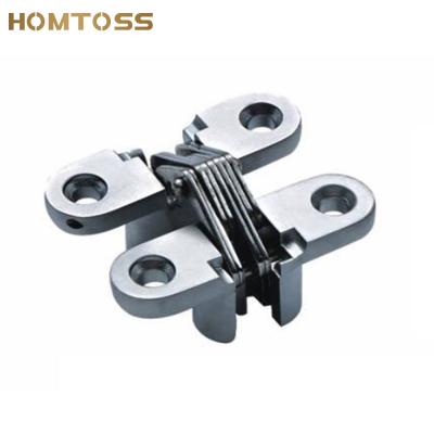 China 13X45X9mm Modern Zinc Alloy AG007 Concealed Concealed Door Hinge for sale