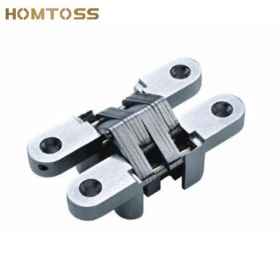 China Modern Zinc Alloy 28X118X25mm AG008 Concealed Concealed Door Hinge for sale