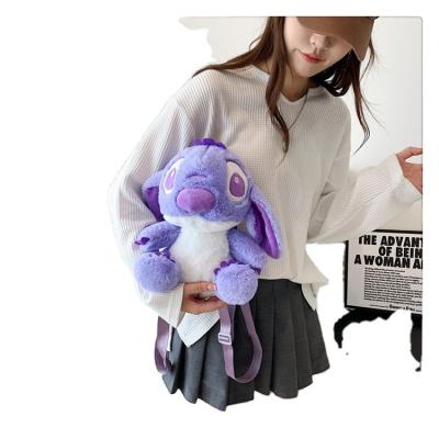 China High Quality Plush Bag Anime Plush Cartoon Kuromi Backpack Plush Toys Cat Bag Doll Coin Purse Soft Toys Kids for sale