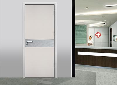 China Melamine hospital paient room door with customized color for hospital for sale