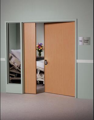 China High quality Aluminum Frame Long Lasting Hospital Fire Rated Door for sale