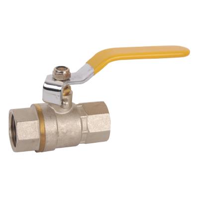 China OLD Fx Heating System Ball Valve Gas Lever Ball Valve Internal F Threaded Package Straight for sale