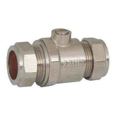 China General Market 15mmx15mm UK Brass Valve With Full Flow Isolation Brass Valve for sale