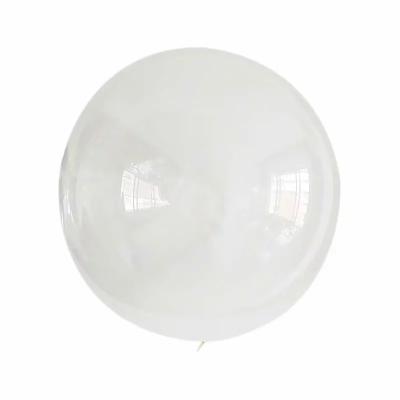 China Promotional Toy Birthday Promotional Decoration Party Toy Best Services 24inch Clear Latex Balloons for Balloons Stuffing Machine for sale