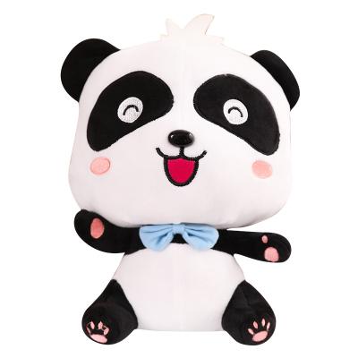 China Panda Toy Soft Stuffed Plush Cute Animals Cartoon Toys Eco-friendly Material Eco-friendly Material For Children Gift Hot Product 30cm Black Lovely White Plush Doll for sale