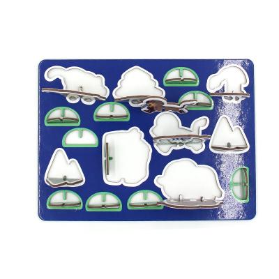 China Learning Toys Learning 3D Custom Cardboard Toys Game Paper Puzzle Animal Cartoon Themes for sale