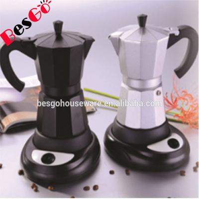 China Stovetop 220V Best Coffee maker / Moka pot stovetop espresso moka coffee maker for sale