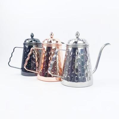 China Sustainable High Quality Hot Selling Stainless Steel Spill Over Coffee Drip Kettle for sale