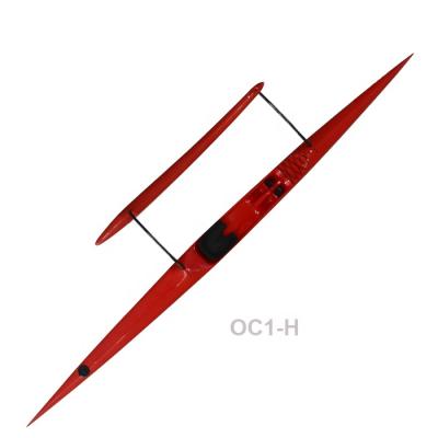 China Heavy Duty Carbon Fiber / Fiberglass Outrigger OC1 Ocean Canoe Vaa for sale