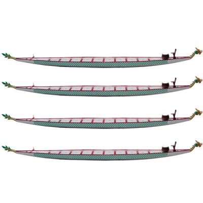 China Fiberglass Hot Sale IDBF Certified 20 Paddler Fiberglass RTM Dragon Boats for sale