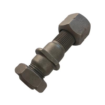 China ASTM5140Cr CA130 Truck Wheel Stud M18X92mm Truck Wheel Hub Bolt With Gasket Grade 10.9 Tire CA130 Bolt And Nuts For FAW for sale