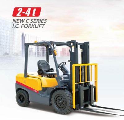 China Overseas Market Assembly Factory 70L 2-4 Ton Diesel Petrol Forklift SKD for sale