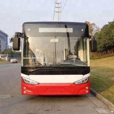 China 10.5m zero emission electric bus charging 3 hours can run 200km with AC on 85 (15-28 seats available) for sale