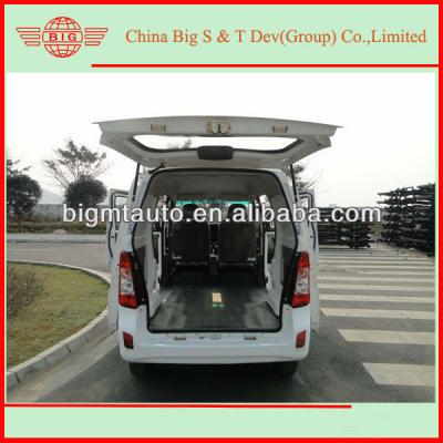 China used 4x2 passenger van steps for vans made in 2013 SY6390 for sale