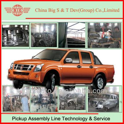 China China Pickup Factory Provides Auto Pickup Assembly Facility Design Service Workshop F-16 for sale