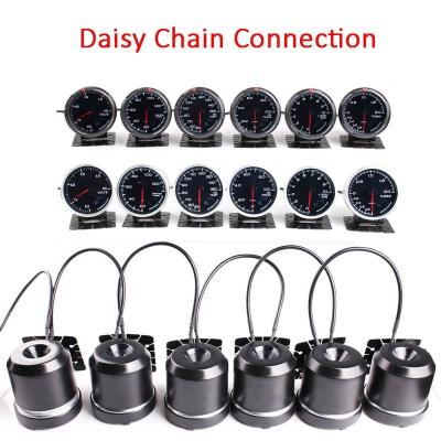 China Defi FB Daisy Chain System 6 Volt RPM Defi Gauge FB Daisy Chain System 6 Volt CR RS C2 Water Temp Oil Temp Oil Press Turbo Boost for sale