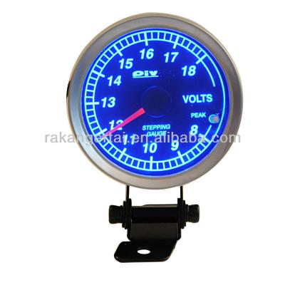 China ket Gauge Voltmeter Piv 0t 60mm Blue Led Permeation Illumination Stepping Gauge Pvt6061bl for sale