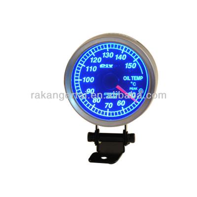 China ket Gauge Oil Temp Piv 0t 60mm Blue Led Permeation Illumination Stepping Gauge Pvt6063bl for sale