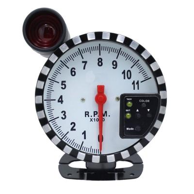 China Gauge Types 5 Inch 7 Colors Tachometer Gauge RPM Car Meter Car Parts for sale