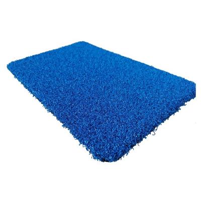 China Golf Avanturf Premium Pe Monofilament High Density 12mm 15mm 18mm Curved 100% Hockey Blue Artificial Grass for sale