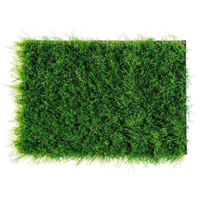 China Avanturf Garden Yard Kindergarten 43mm Artificial Grass Two Tone Landscaping Synthetic Turf AT-LS-SL for sale